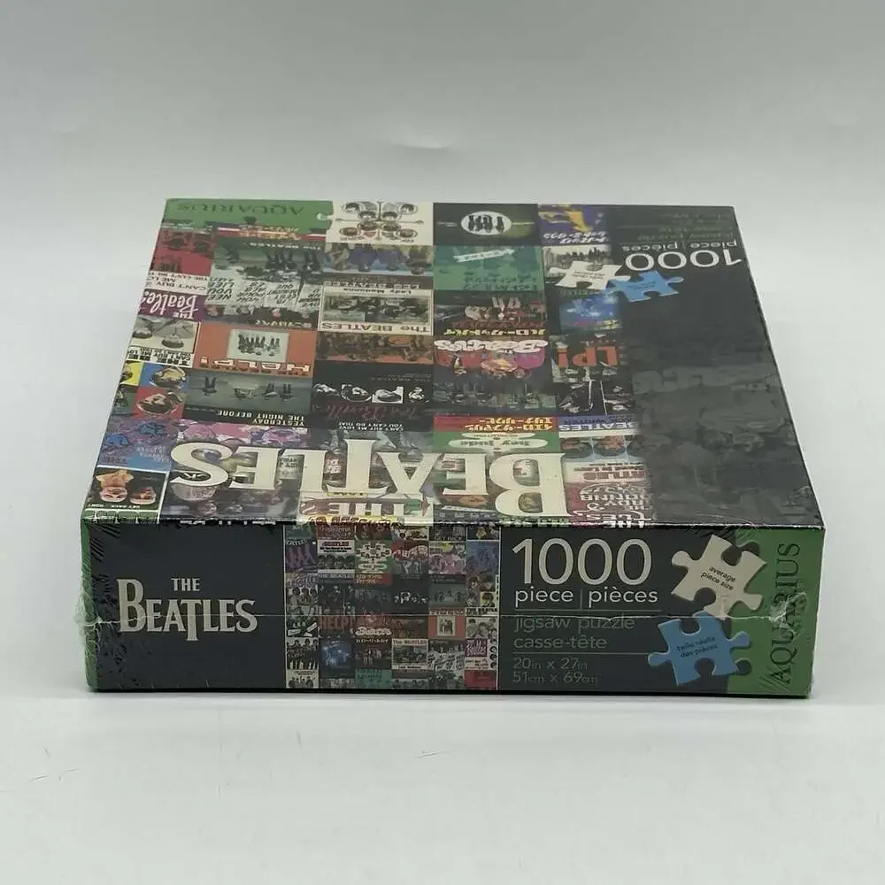 The Beatles 1,000 Piece 20”x 27” Jigsaw Puzzle by Aquarius - New & Factory Seal